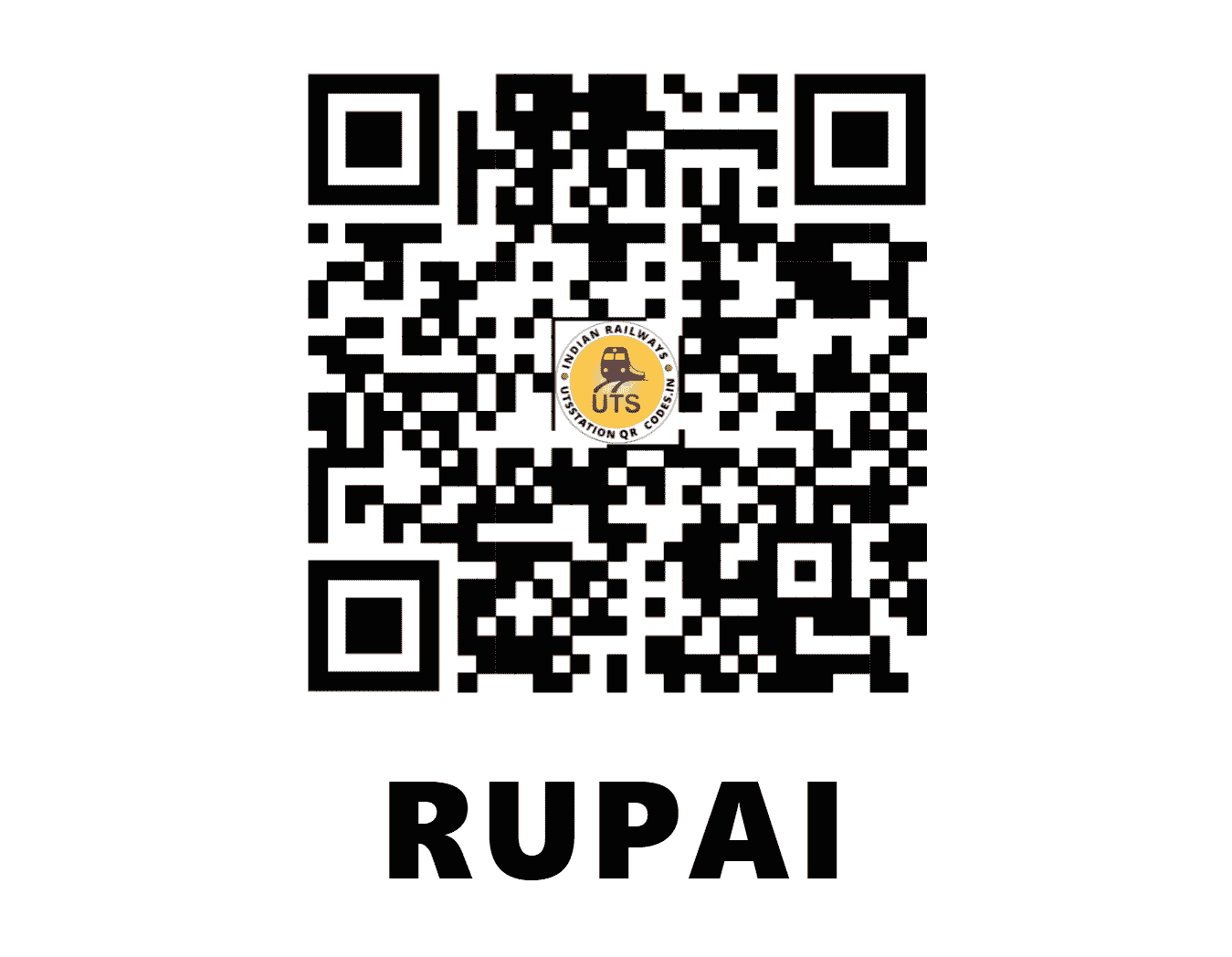 UTS QR Code for RUPAI - RPY - NF (ASSAM)