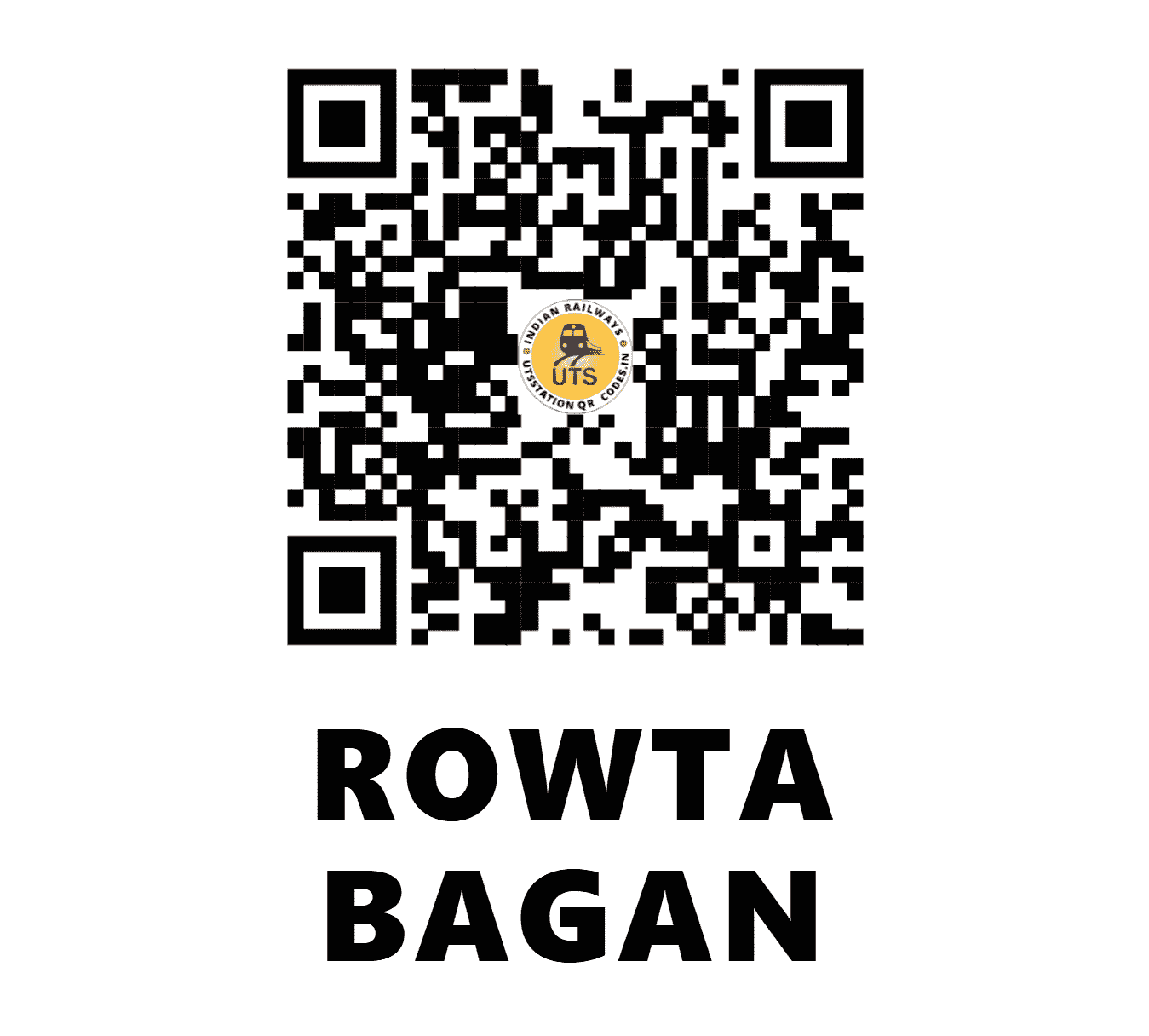 UTS QR Code for ROWTA BAGAN - RWTB - NF (ASSAM)