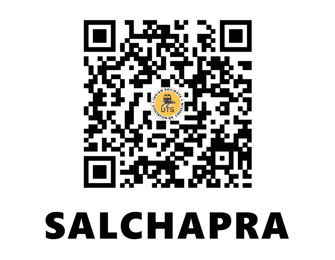 UTS QR Code for SALCHAPRA - SCA - NF (ASSAM)