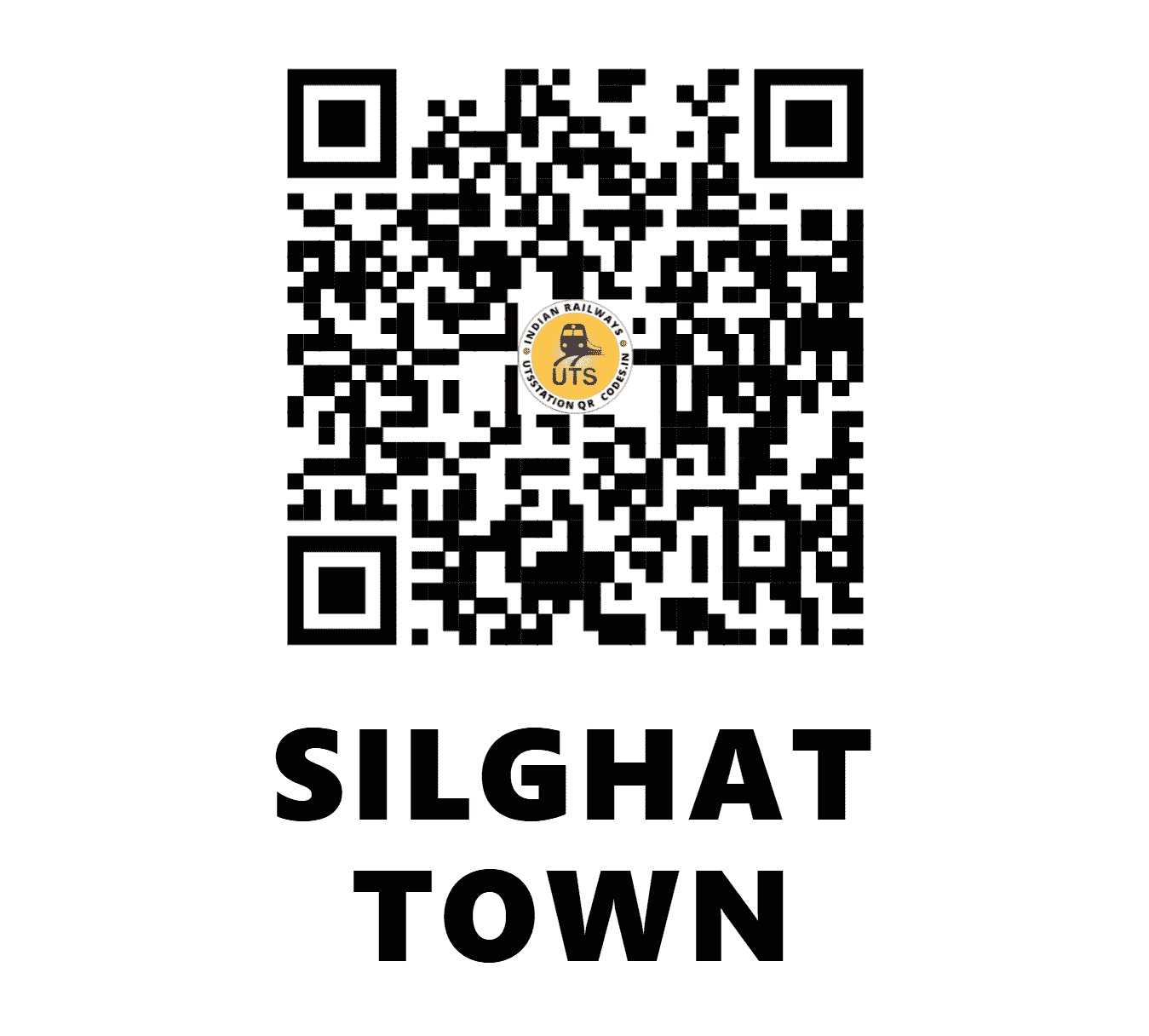 UTS QR Code for SILGHAT TOWN - SHTT - NF (ASSAM)