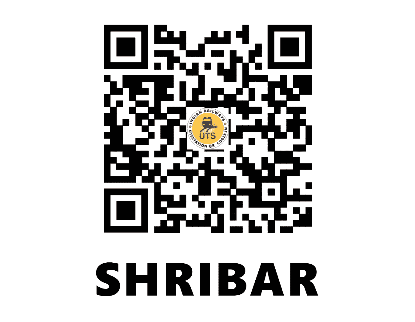 UTS QR Code for SHRIBAR - SIBR - NF (ASSAM)