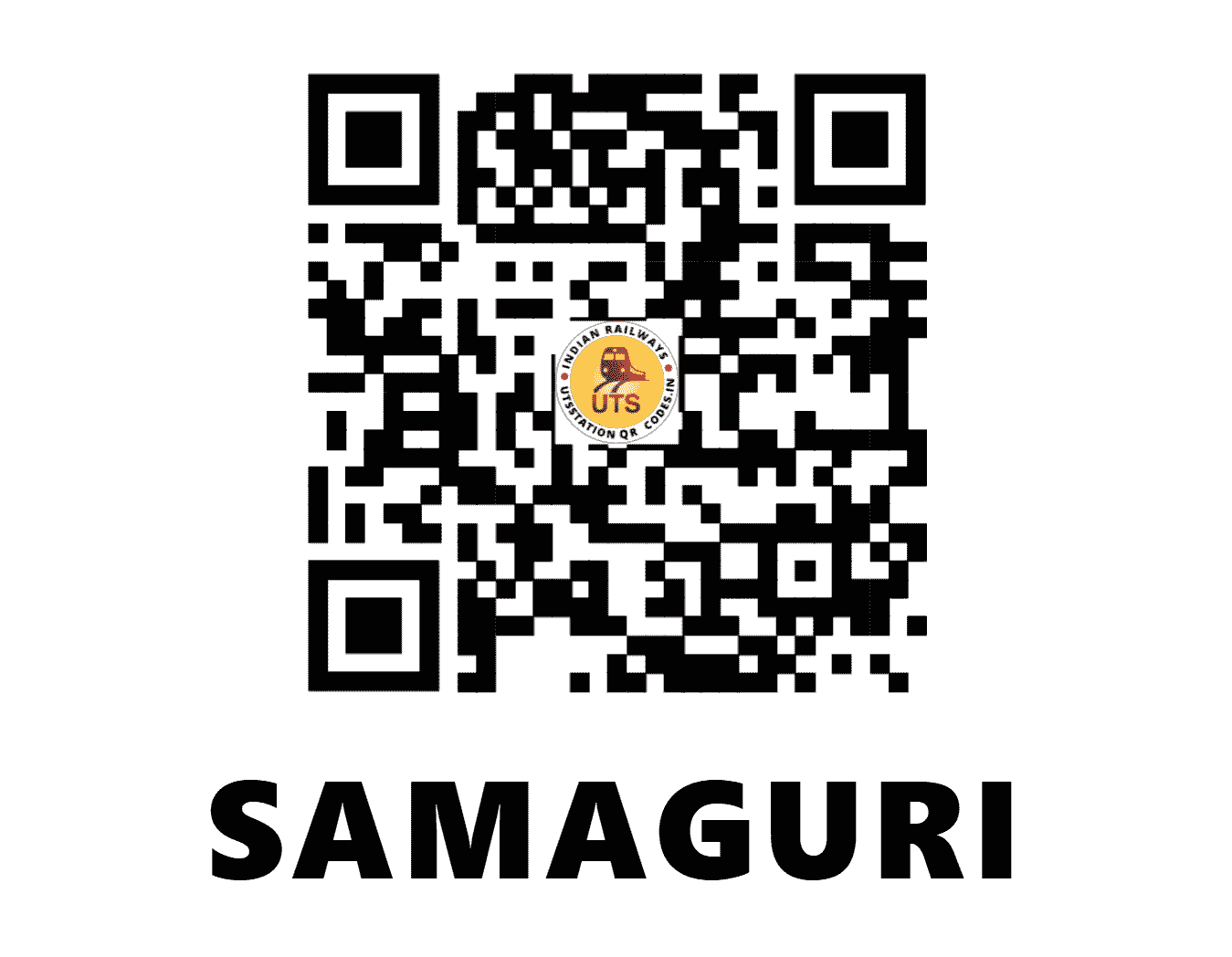 UTS QR Code for SAMAGURI - SMGR - NF (ASSAM)