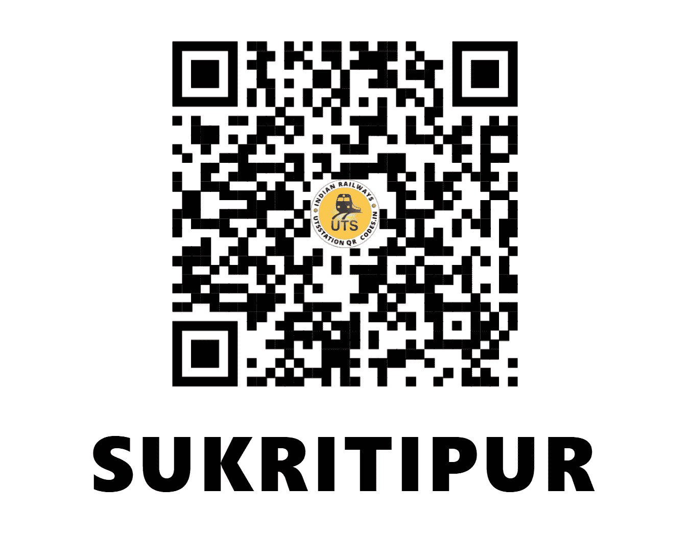 UTS QR Code for SUKRITIPUR - SQF - NF (ASSAM)