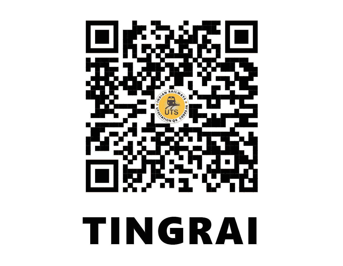 UTS QR Code for TINGRAI - TII - NF (ASSAM)