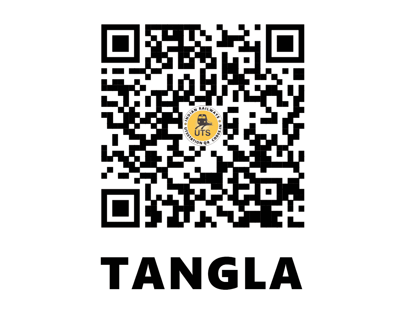 UTS QR Code for TANGLA - TNL - NF (ASSAM)
