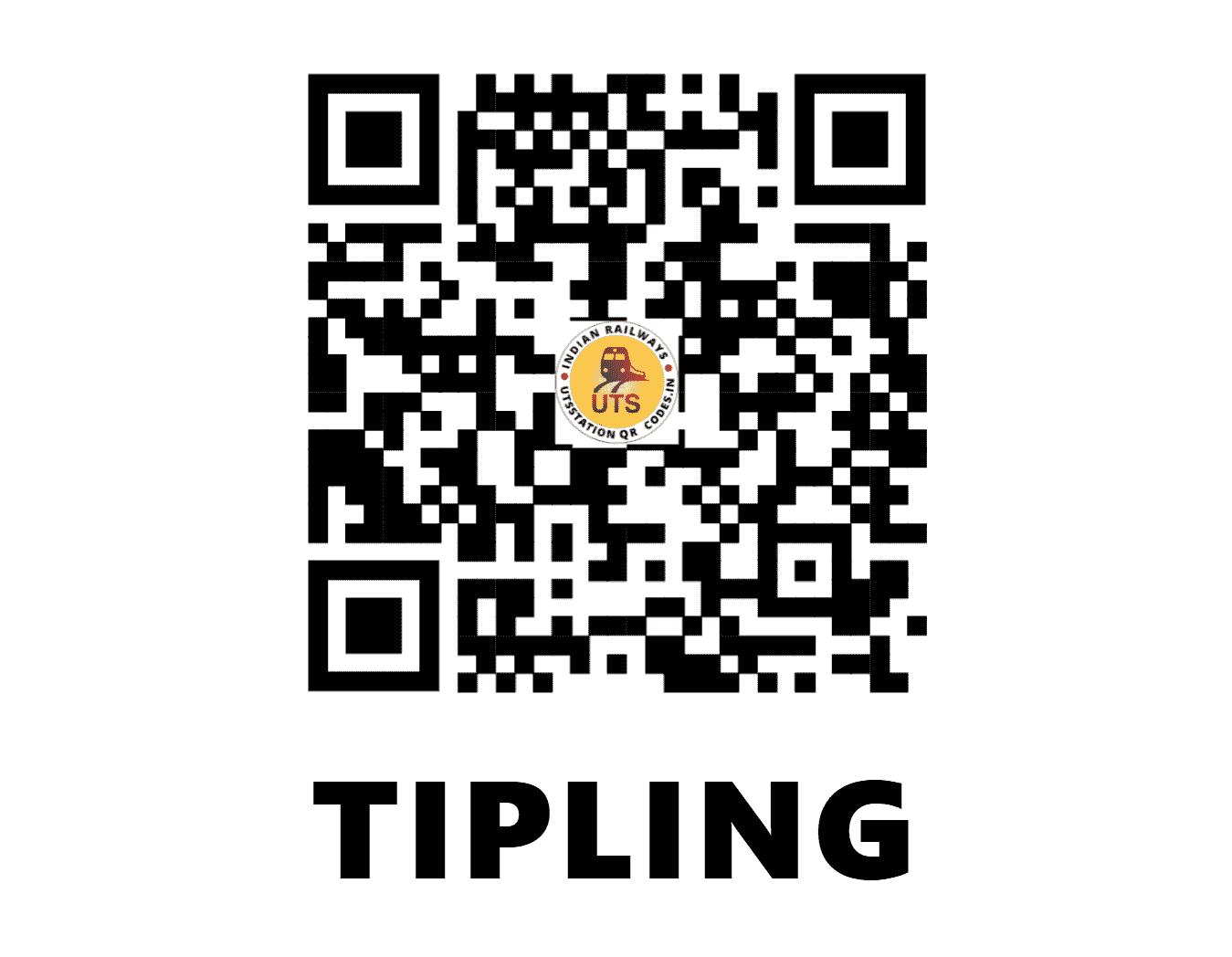 UTS QR Code for TIPLING - TPG - NF (ASSAM)