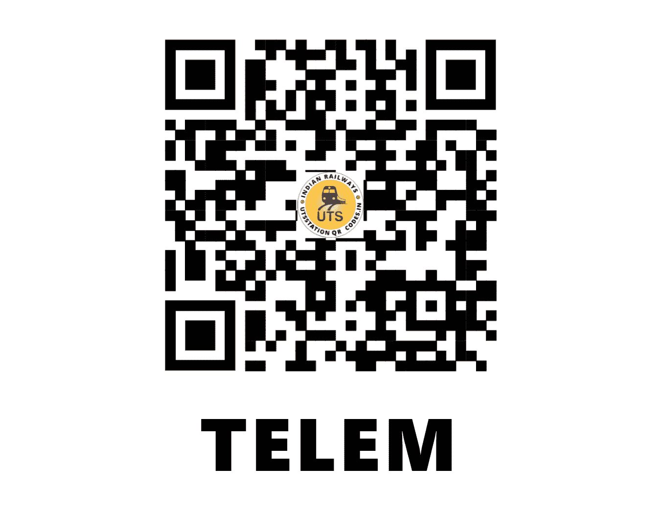 UTS QR Code for TELEM - TQM - NF (ASSAM)