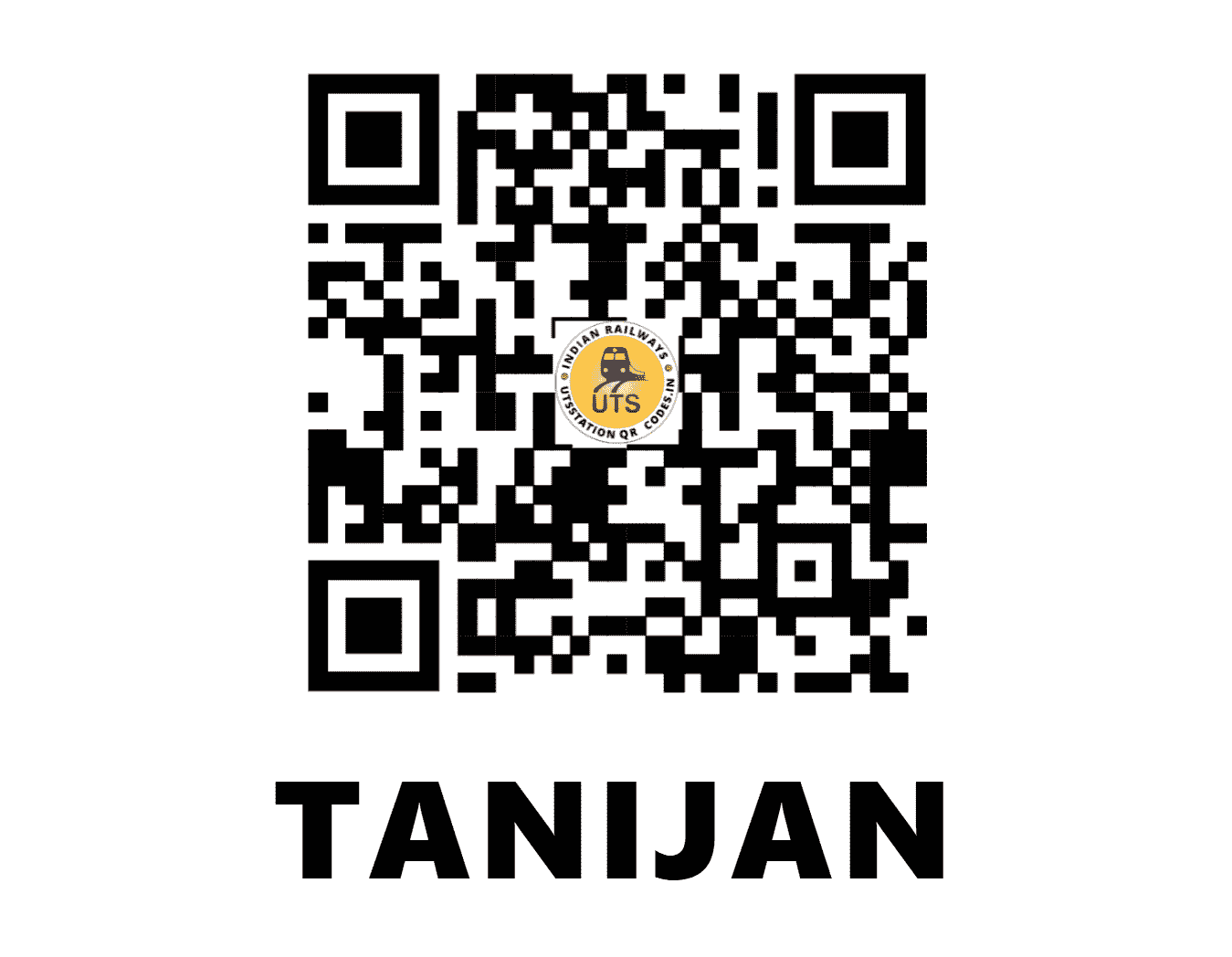 UTS QR Code for TANIJAN - TUJ - NF (ASSAM)