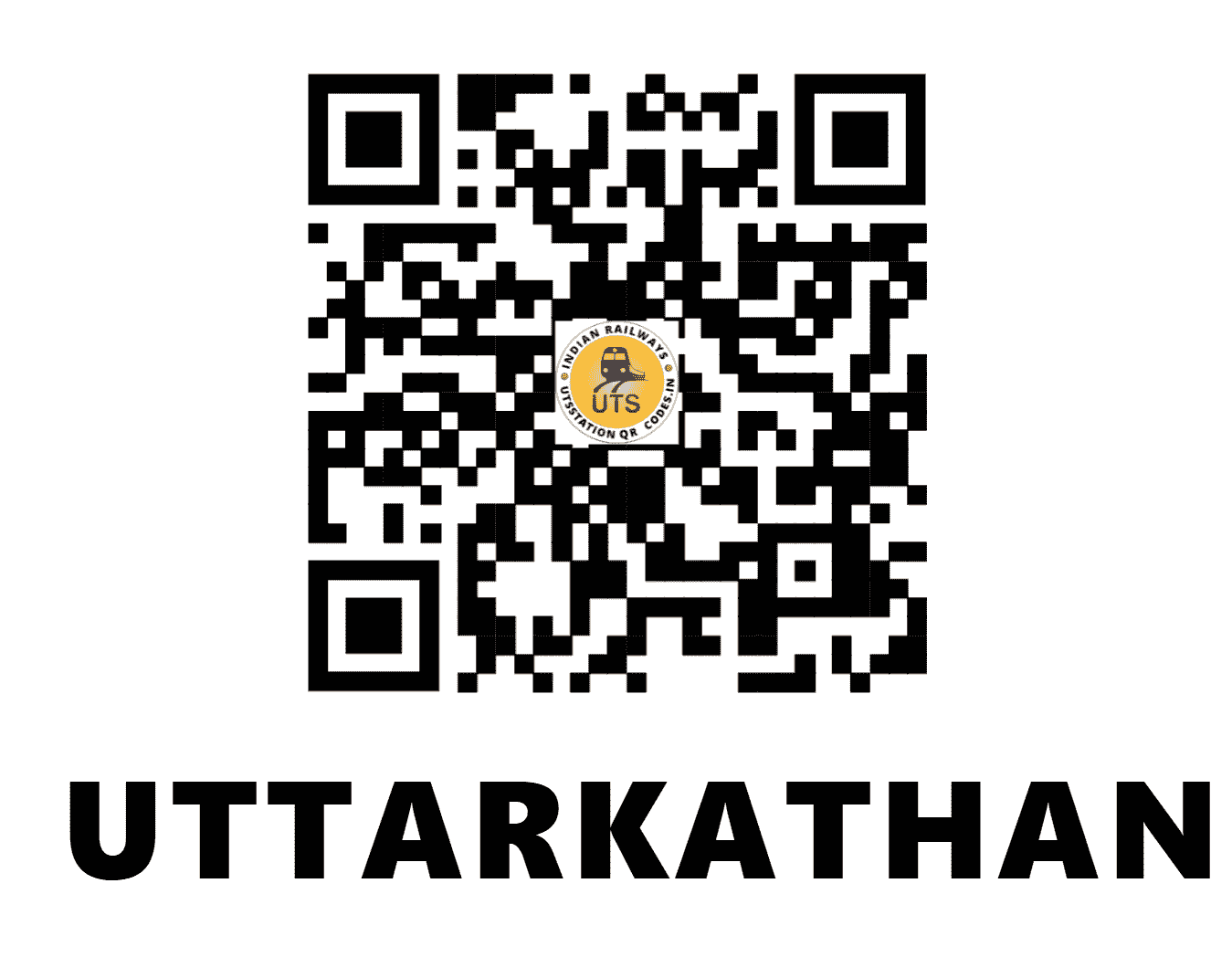 UTS QR Code for UTTARKATHANI - UKE - NF (ASSAM)