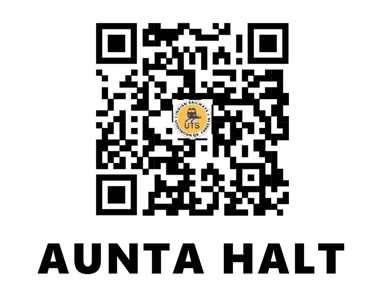 UTS QR Code for AUNTA HALT - ANAH - EC (BIHAR)