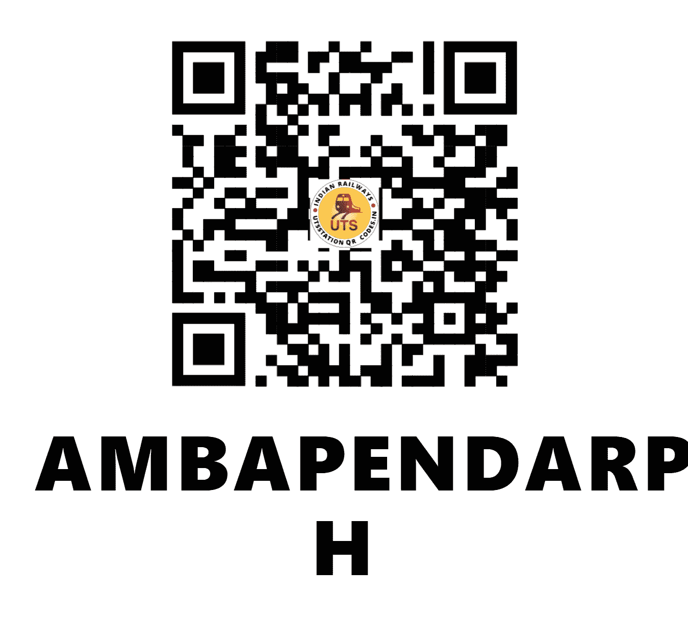 UTS QR Code for AMBAPENDARPUR H - APP - EC (BIHAR)