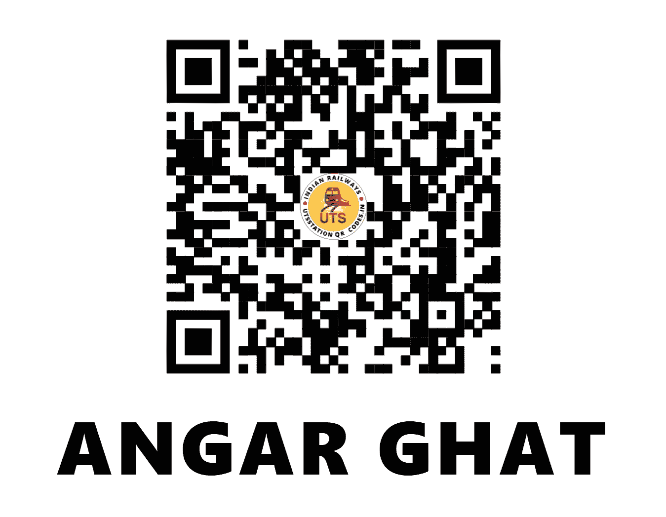 UTS QR Code for ANGAR GHAT - ARG - EC (BIHAR)