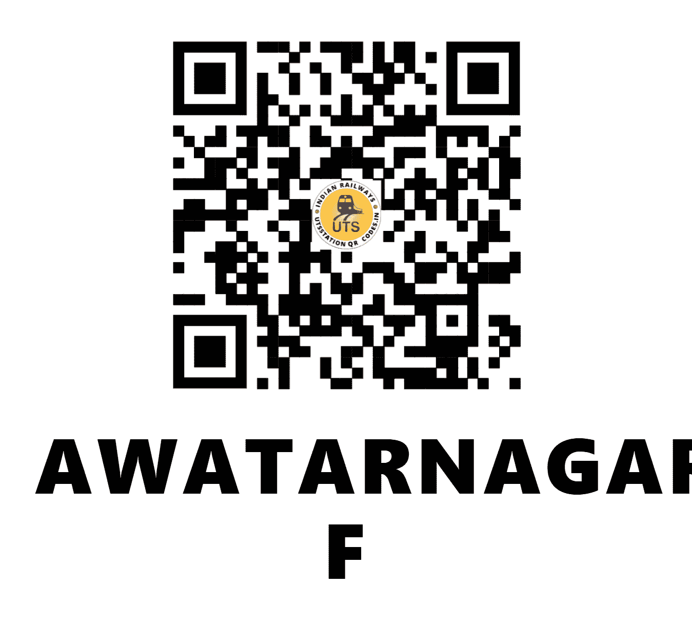 UTS QR Code for AWATARNAGAR F - ATNR - EC (BIHAR)