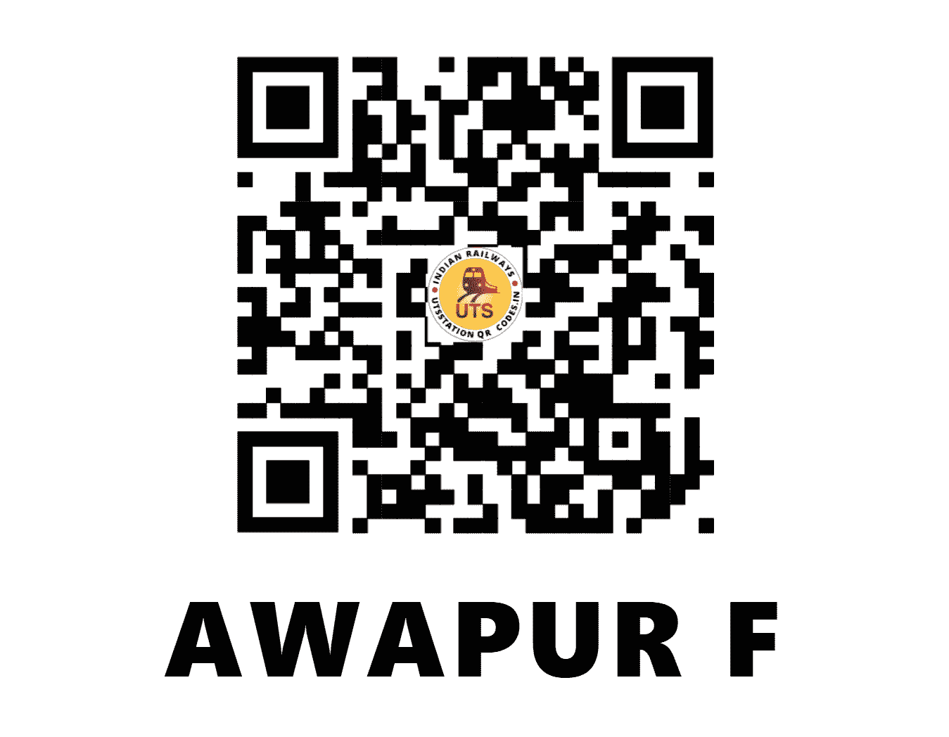 UTS QR Code for AWAPUR F - AWPR - EC (BIHAR)