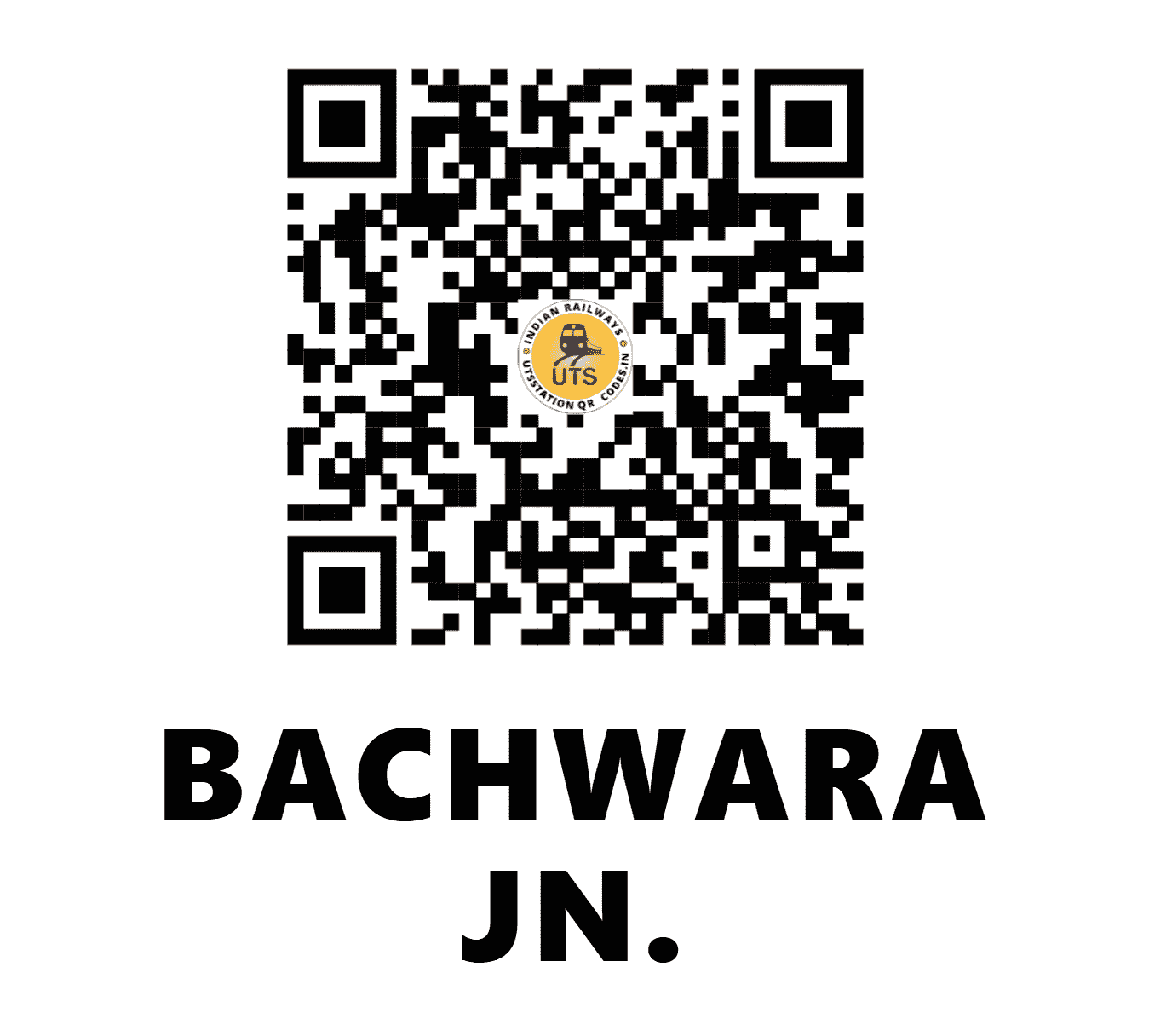 UTS QR Code for BACHWARA JN. - BCA - EC (BIHAR)