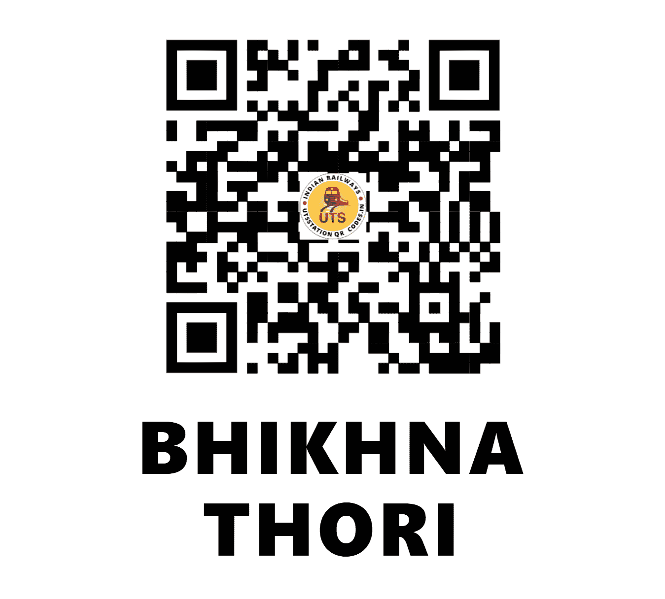 UTS QR Code for BHIKHNA THORI - BKF - EC (BIHAR)