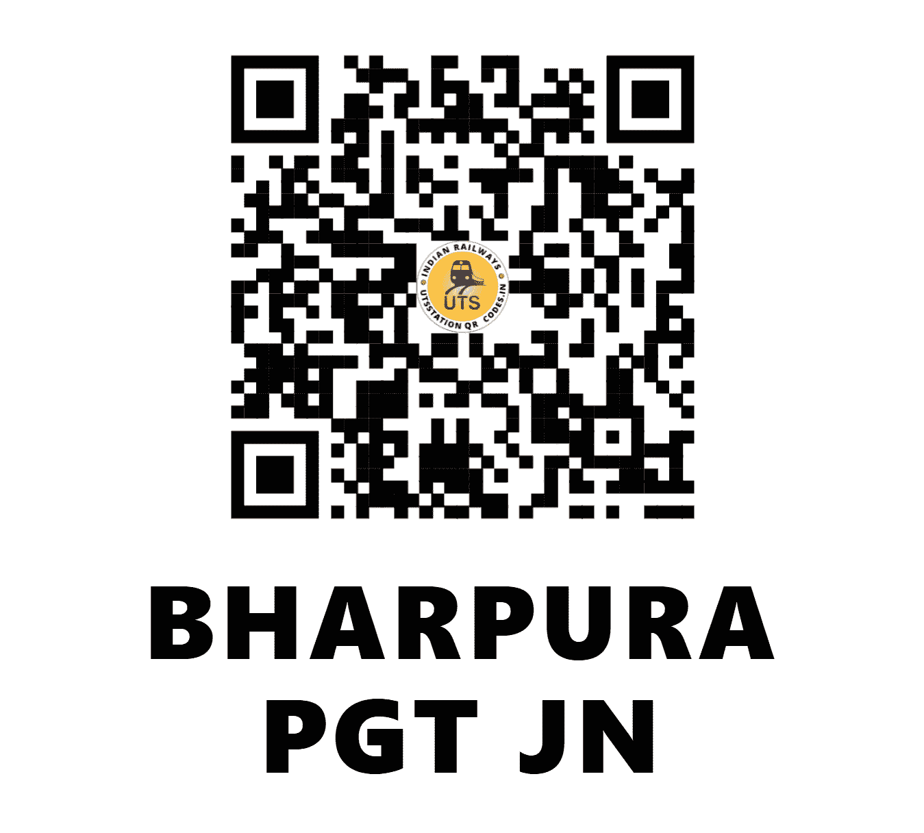 UTS QR Code for BHARPURA PGT JN - BPGJ - EC (BIHAR)