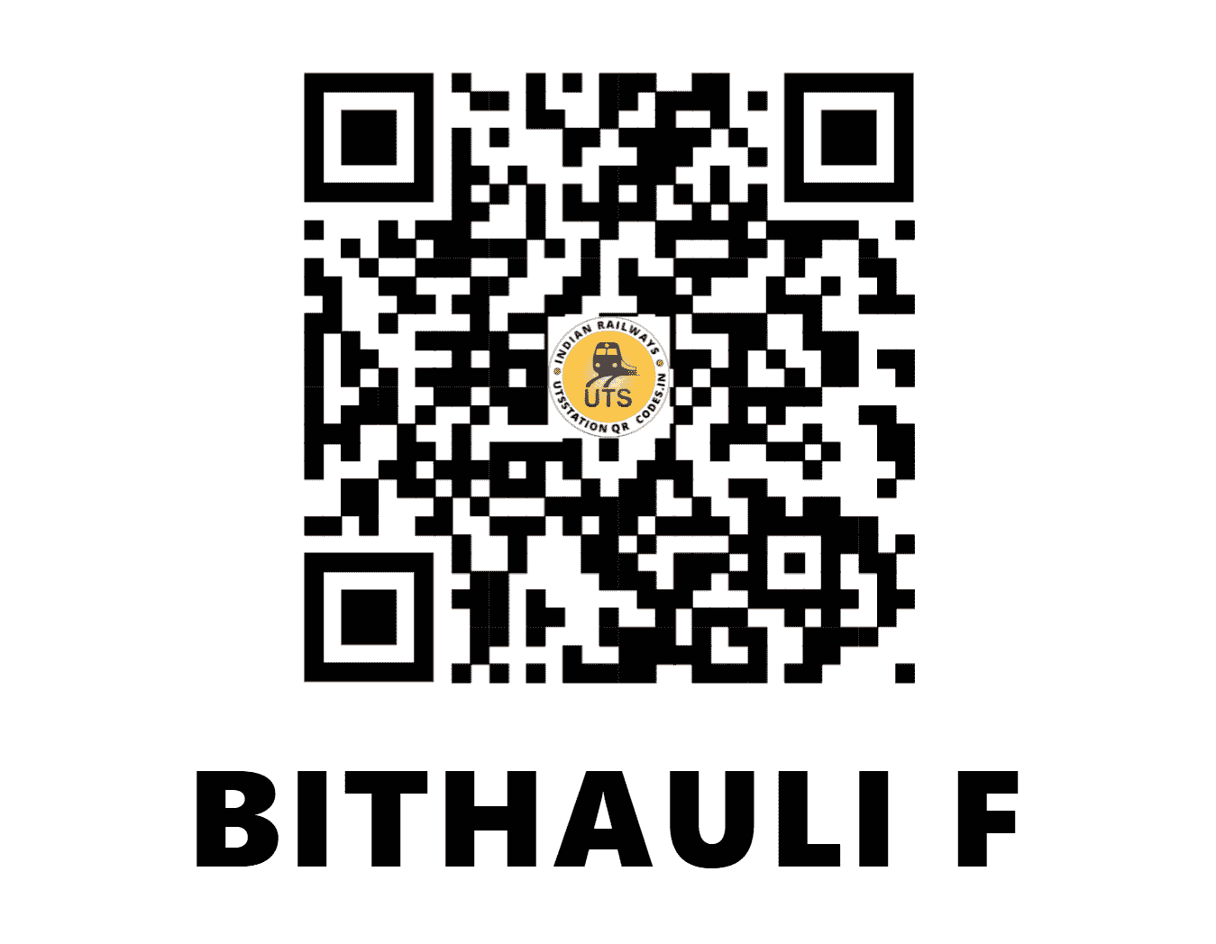 UTS QR Code for BITHAULI F - BTHL - EC (BIHAR)