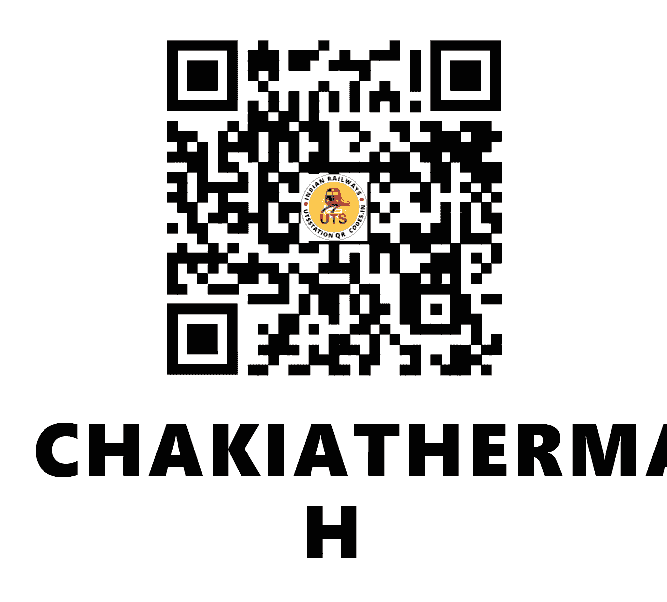 UTS QR Code for CHAKIATHERMAL H - BTPH - EC (BIHAR)