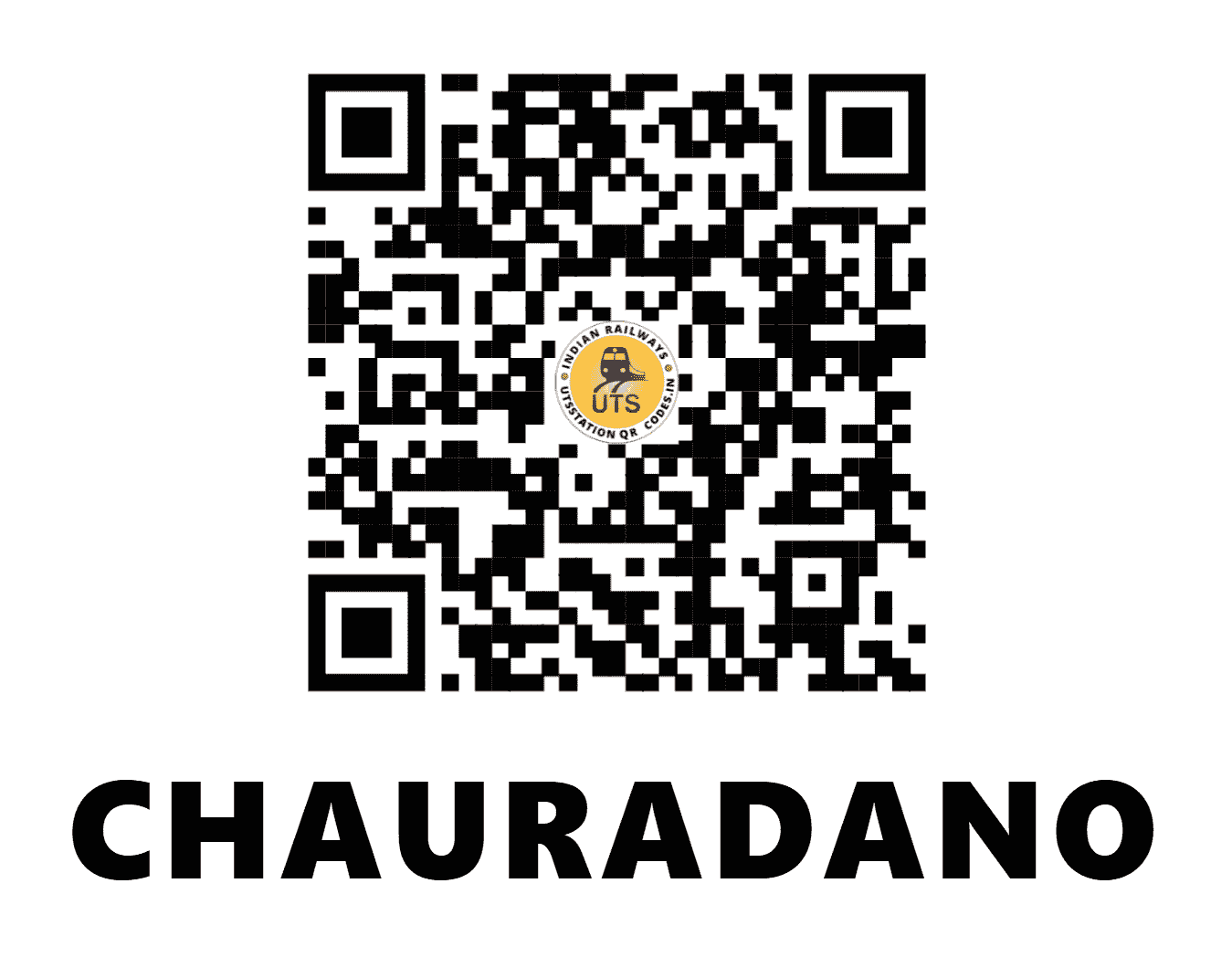 UTS QR Code for CHAURADANO - CAO - EC (BIHAR)