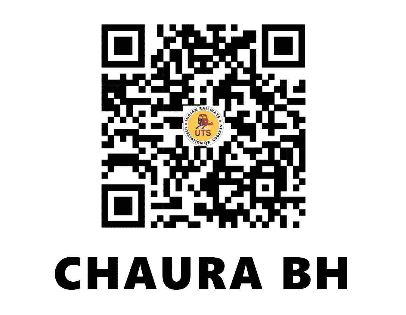 UTS QR Code for CHAURA BH - CUX - EC (BIHAR)