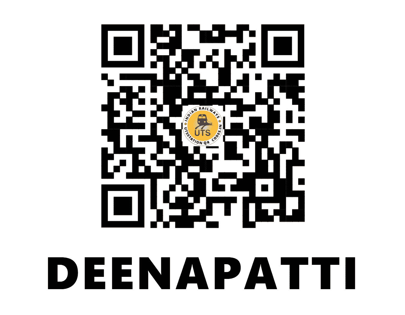 UTS QR Code for DEENAPATTI - DEPI - EC (BIHAR)