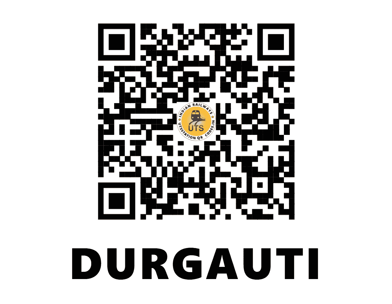 UTS QR Code for DURGAUTI - DGO - EC (BIHAR)