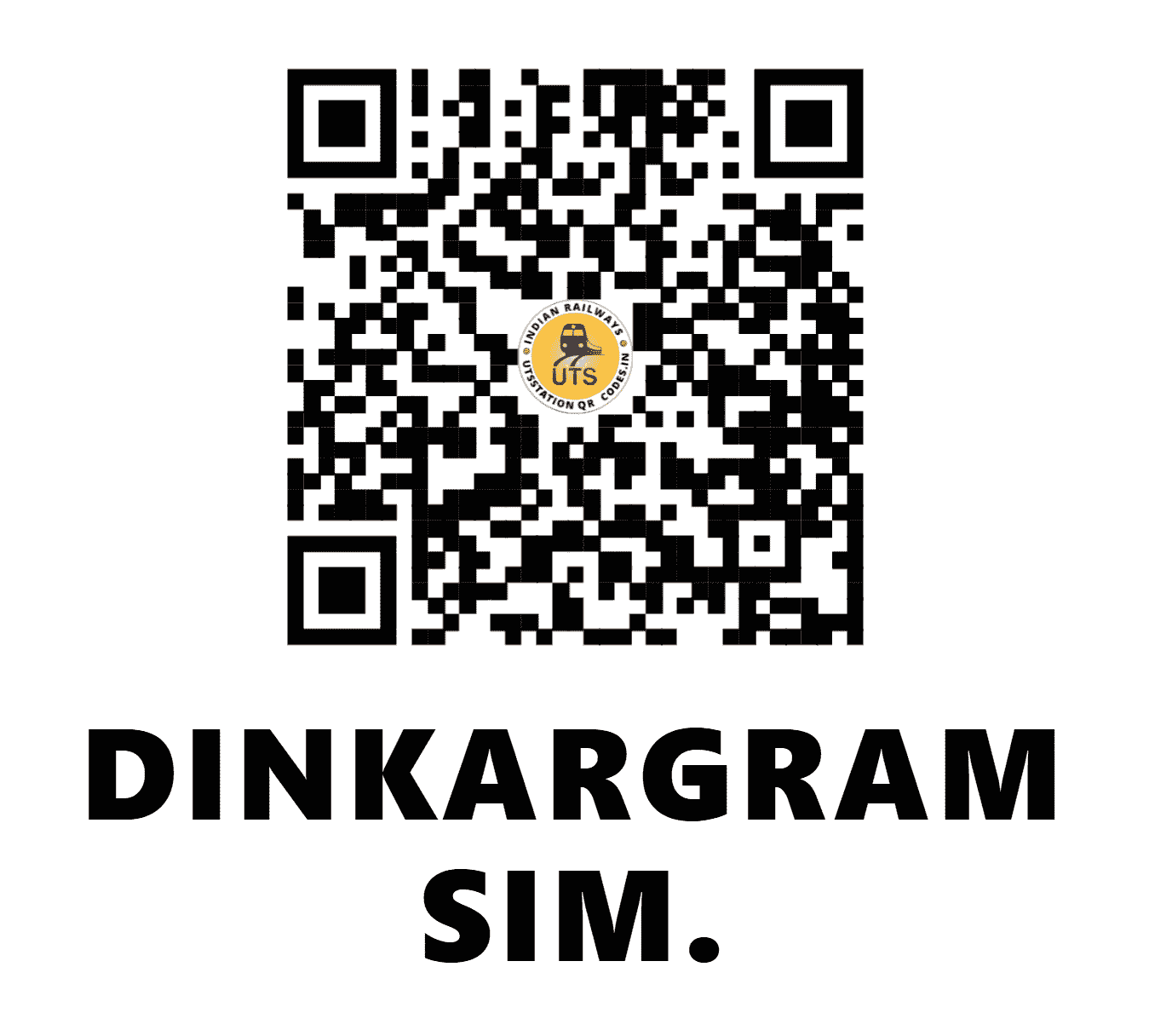 UTS QR Code for DINKARGRAM SIM. - DKGS - EC (BIHAR)