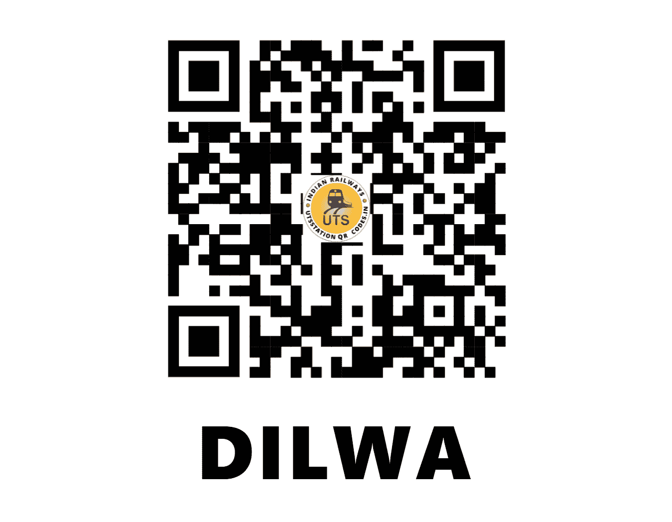 UTS QR Code for DILWA - DLW - EC (BIHAR)