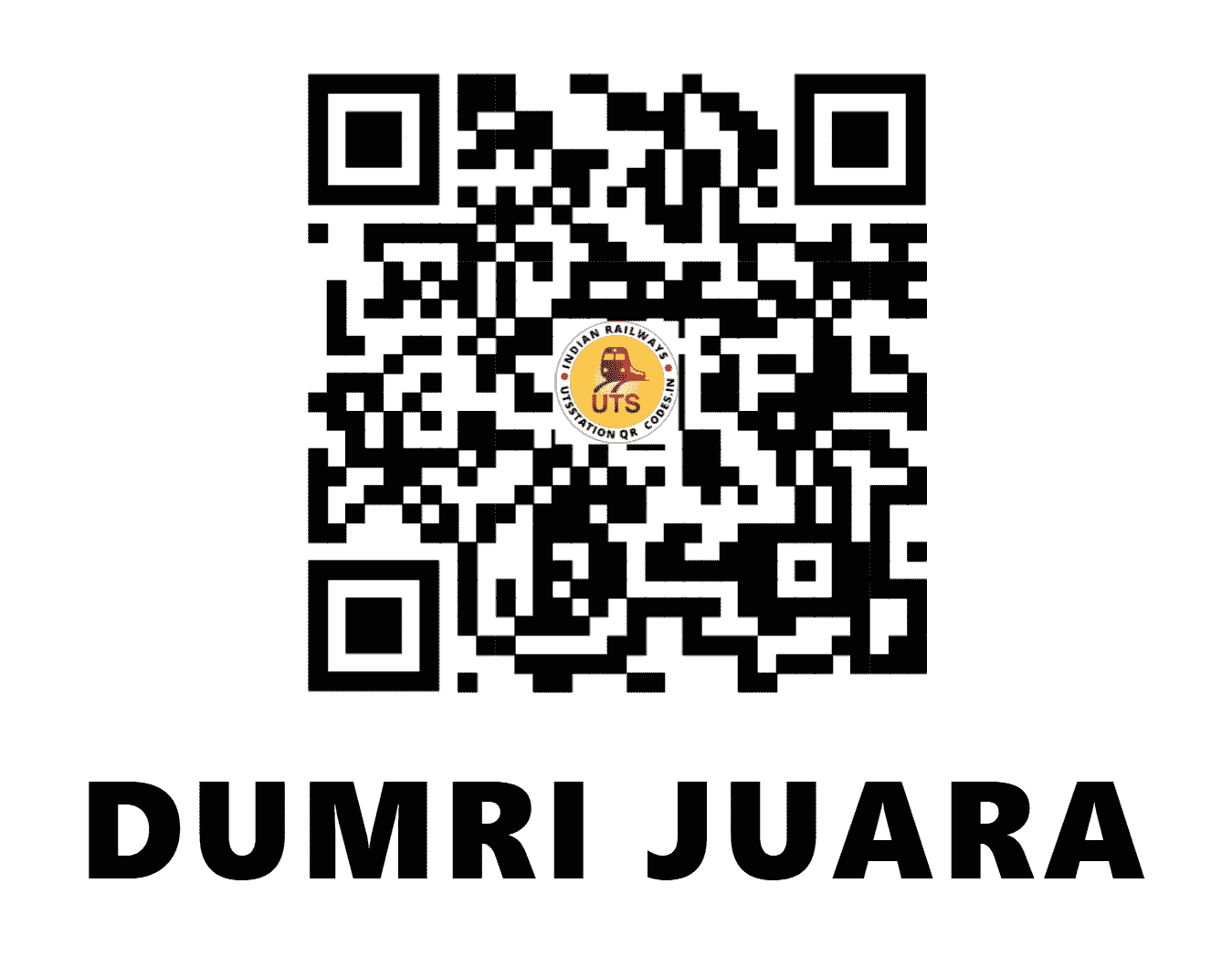 UTS QR Code for DUMRI JUARA - DRI - EC (BIHAR)