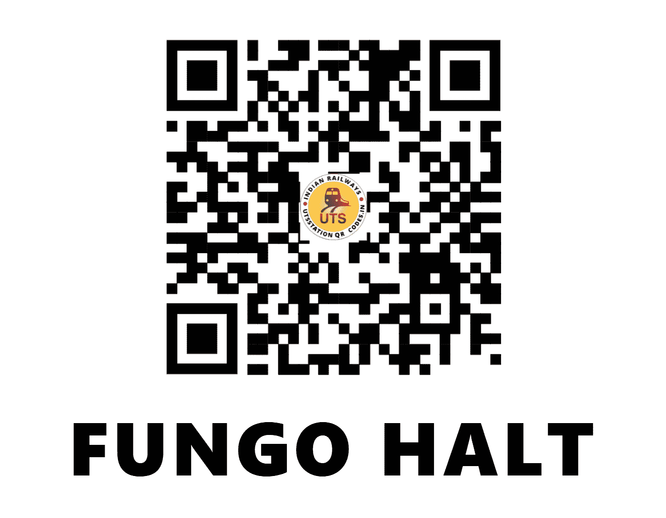 UTS QR Code for FUNGO HALT - FNO - EC (BIHAR)