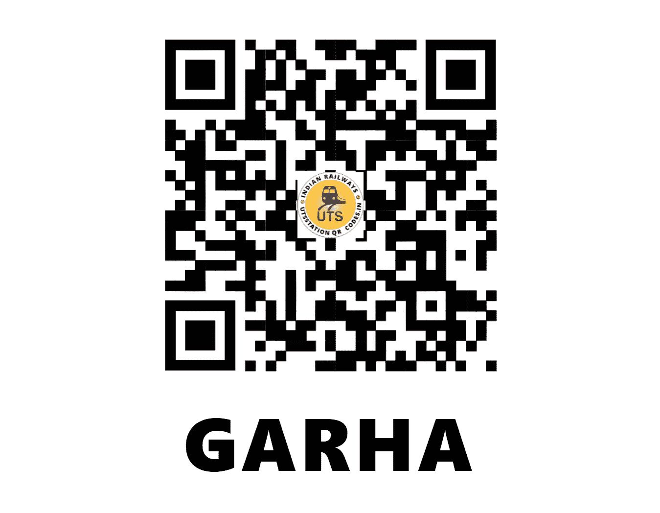 UTS QR Code for GARHA - GARA - EC (BIHAR)