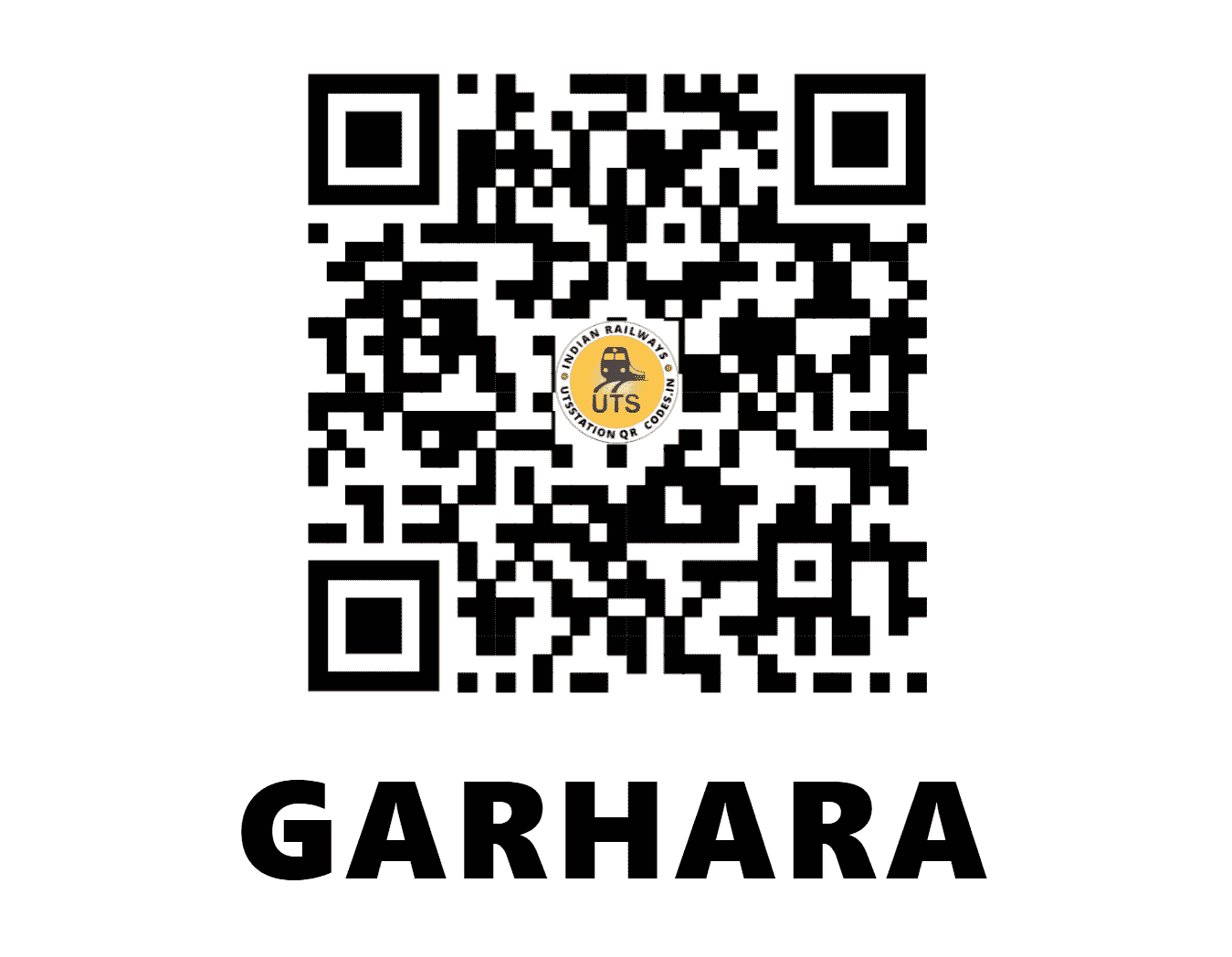 UTS QR Code for GARHARA - GHX - EC (BIHAR)