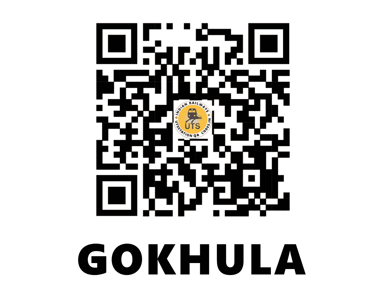 UTS QR Code for GOKHULA - GKA - EC (BIHAR)