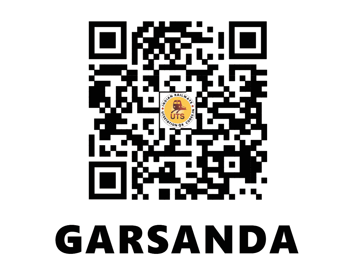 UTS QR Code for GARSANDA - GSDH - EC (BIHAR)