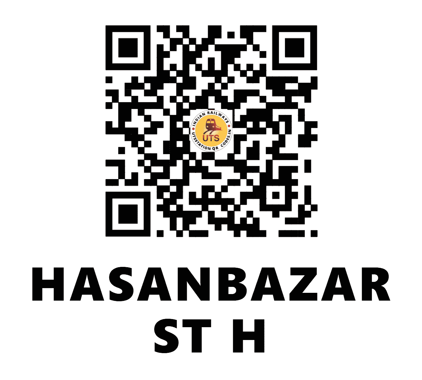 UTS QR Code for HASANBAZAR ST H - HBSH - EC (BIHAR)