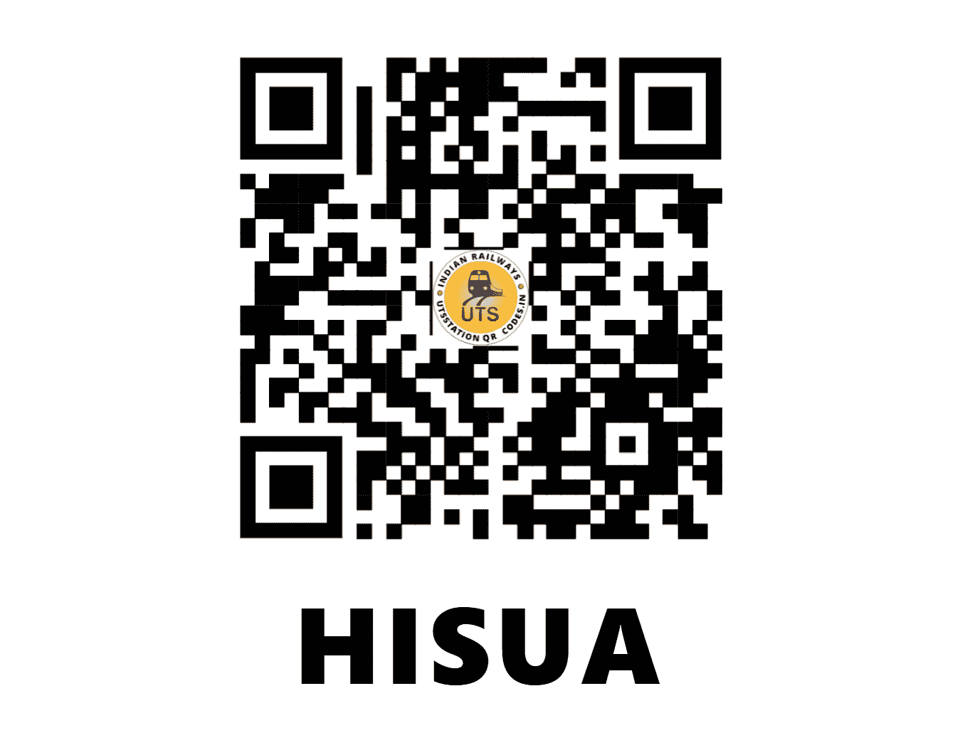 UTS QR Code for HISUA - HIS - EC (BIHAR)