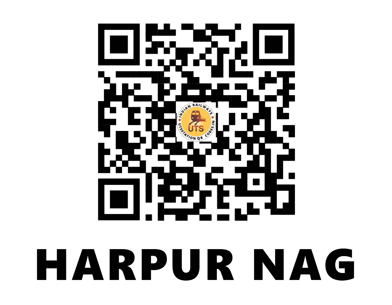 UTS QR Code for HARPUR NAG - HRNG - EC (BIHAR)