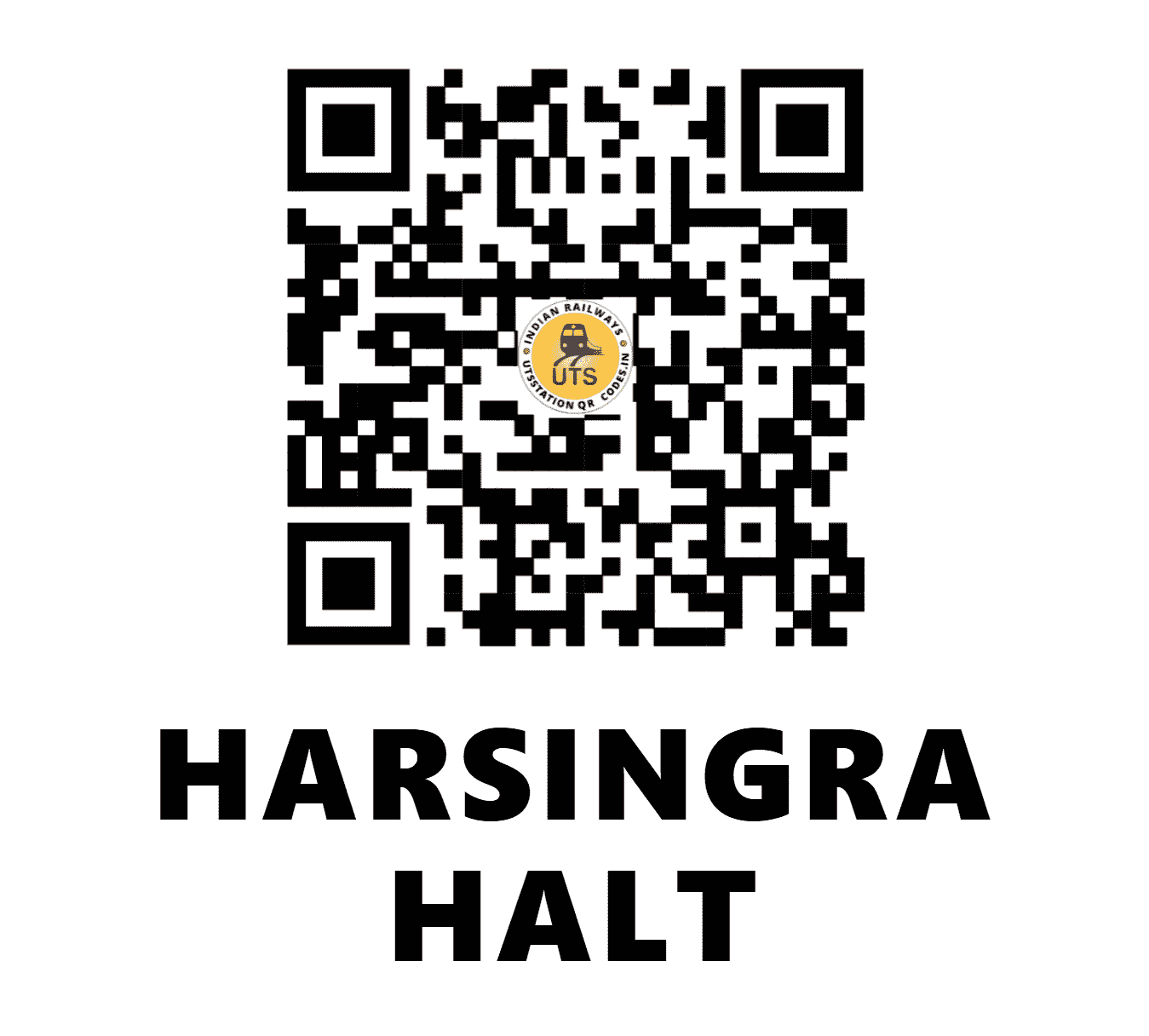 UTS QR Code for HARSINGRA HALT - HRSG - EC (BIHAR)