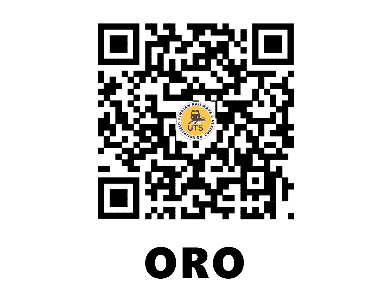 UTS QR Code for ORO - JDPR - EC (BIHAR)