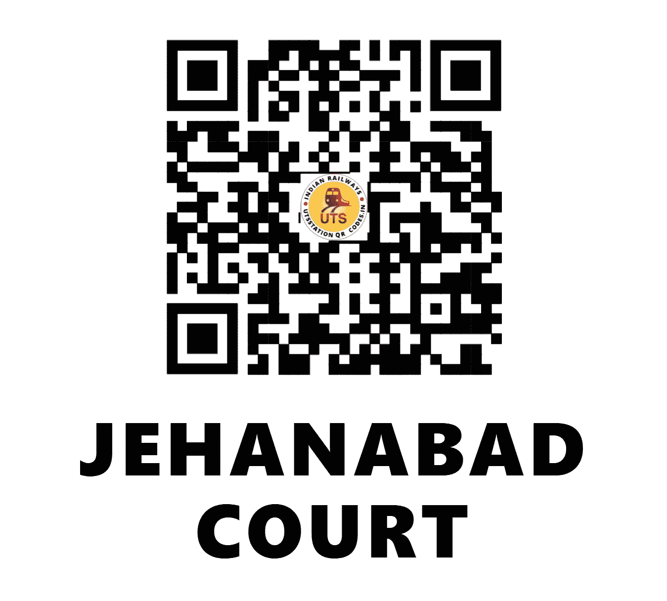 UTS QR Code for JEHANABAD COURT - JHDC - EC (BIHAR)