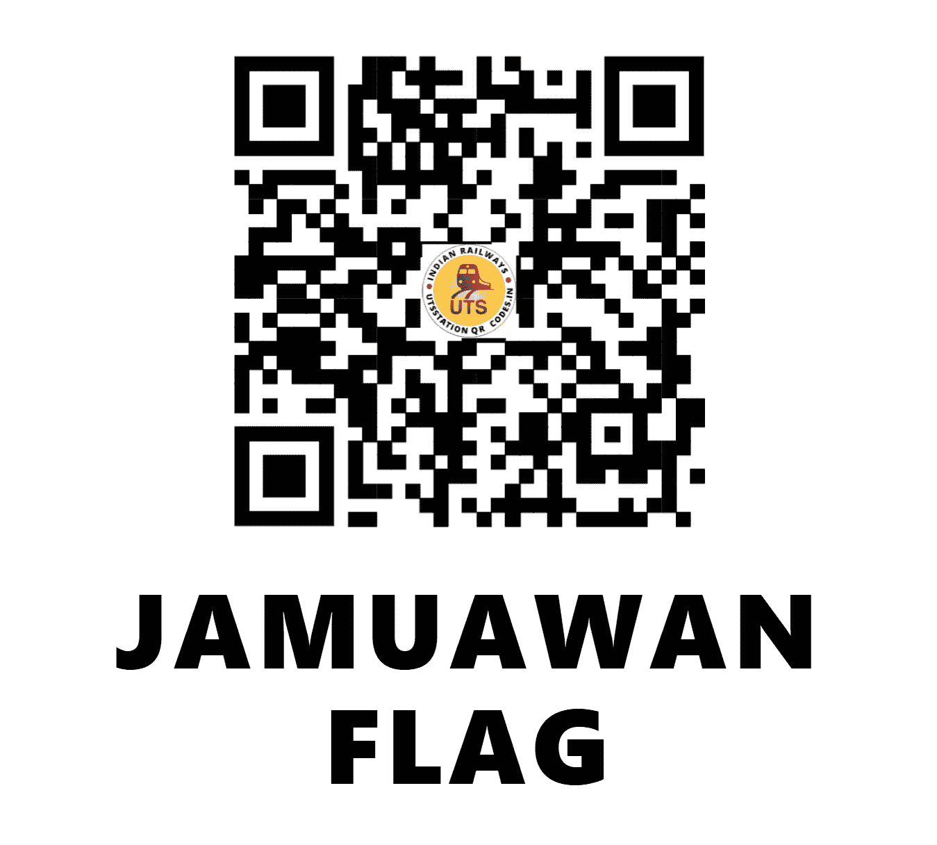 UTS QR Code for JAMUAWAN FLAG - JMN - EC (BIHAR)