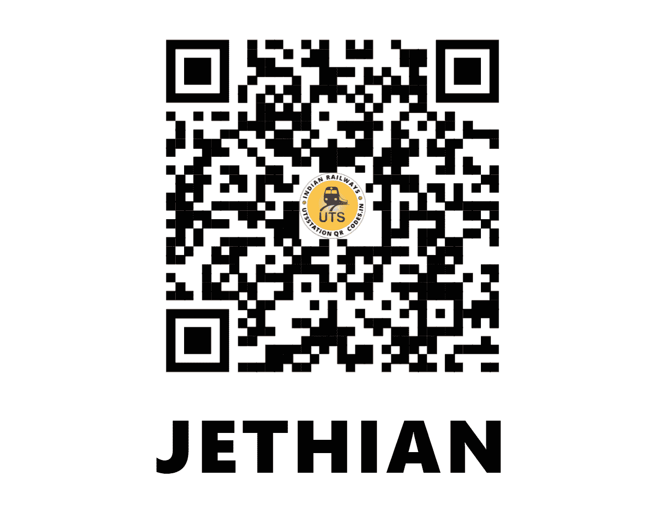 UTS QR Code for JETHIAN - JTIN - EC (BIHAR)