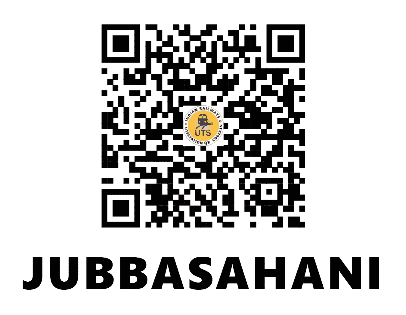 UTS QR Code for JUBBASAHANI - JUBS - EC (BIHAR)