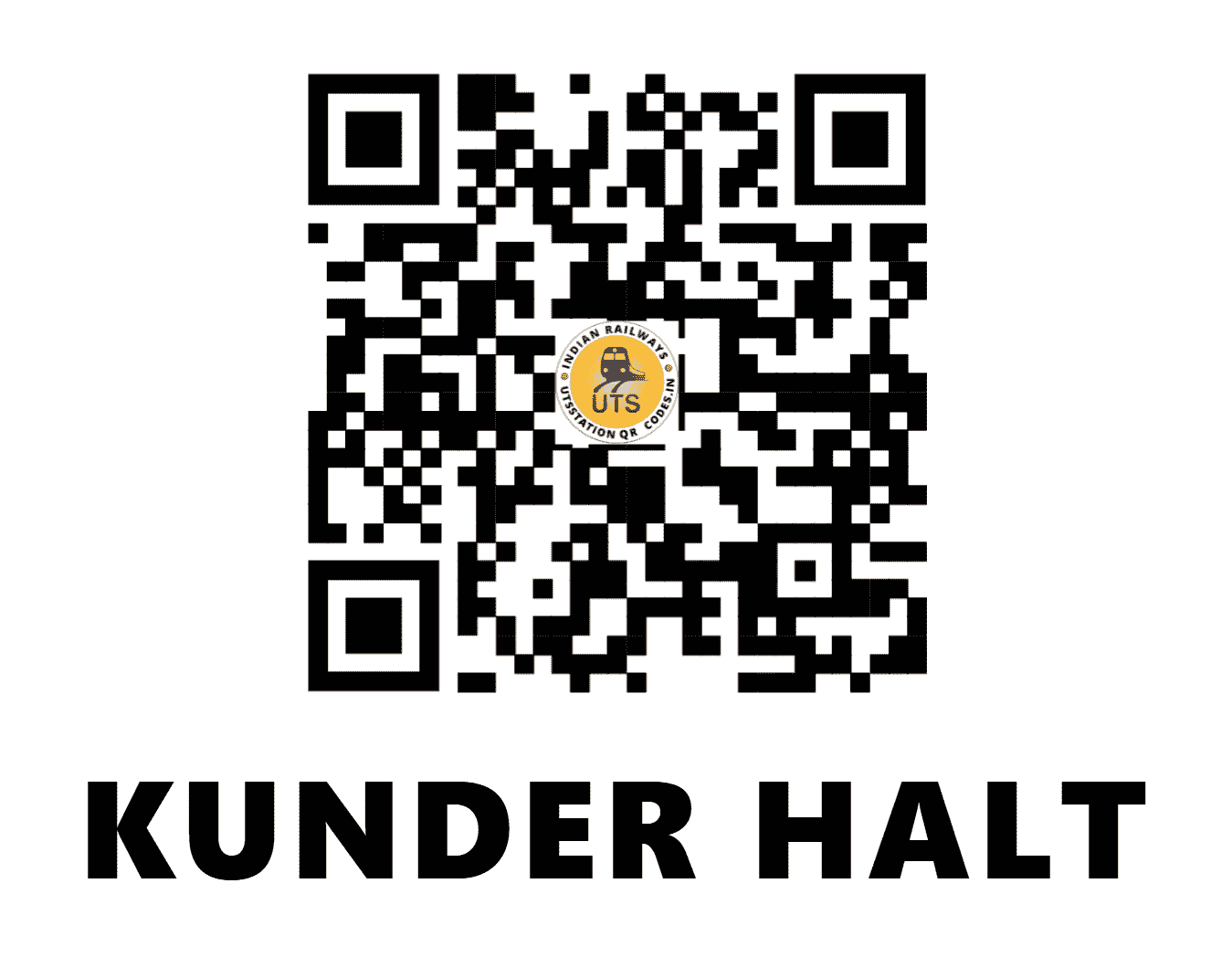 UTS QR Code for KUNDER HALT - KDER - EC (BIHAR)