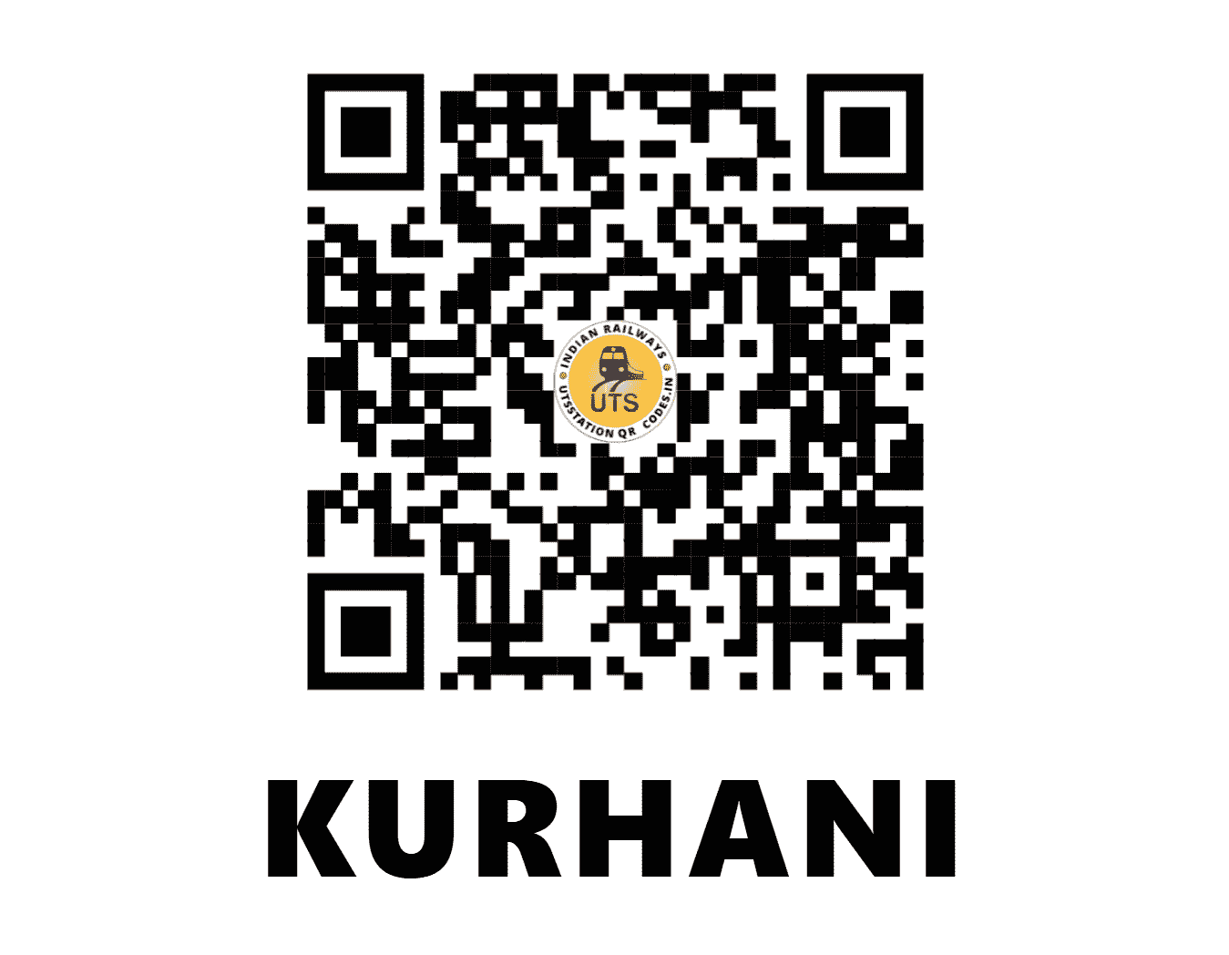 UTS QR Code for KURHANI - KHI - EC (BIHAR)