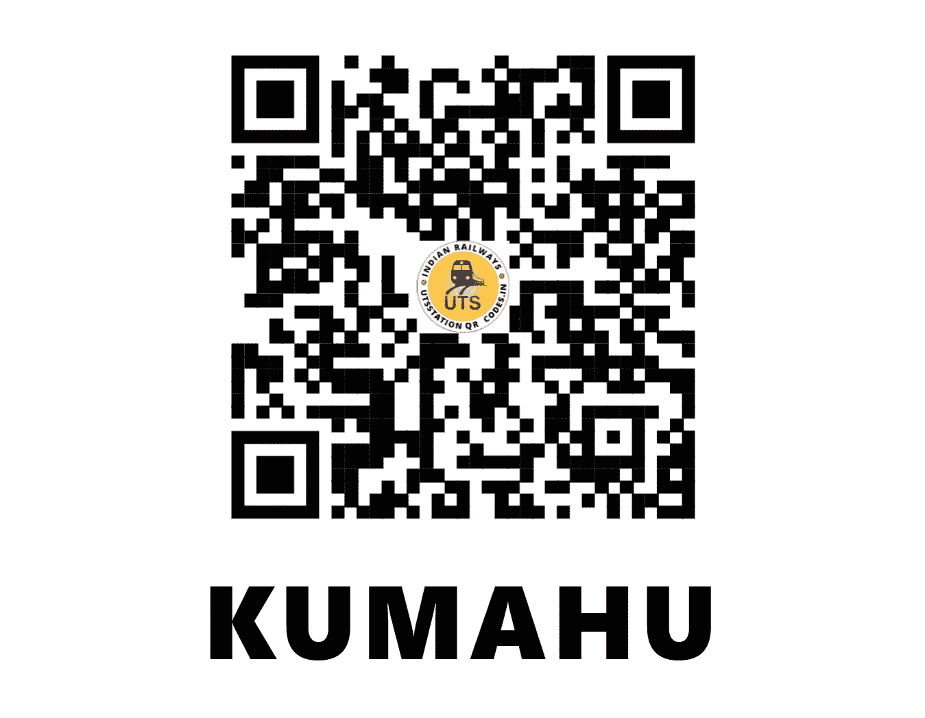 UTS QR Code for KUMAHU - KMGE - EC (BIHAR)