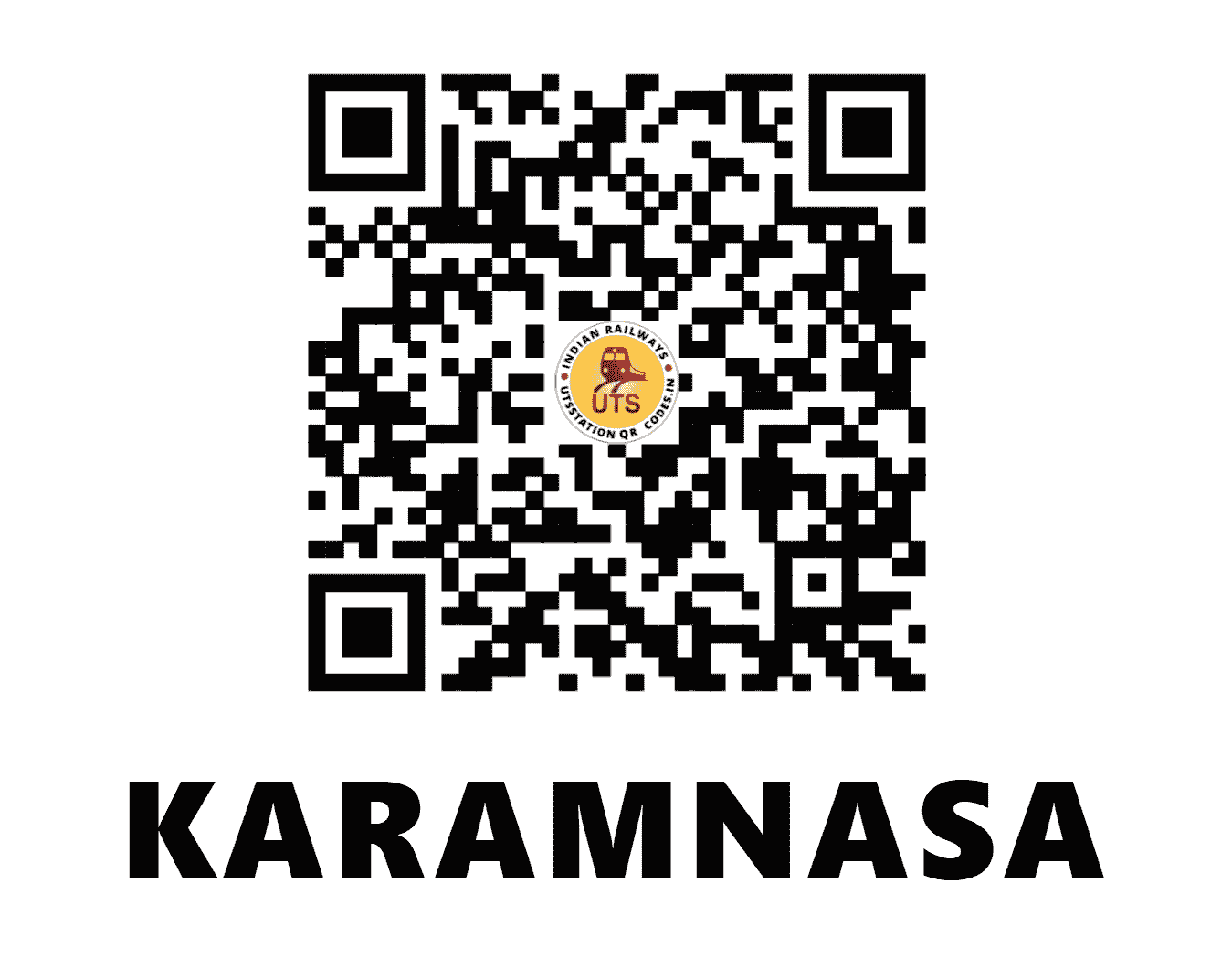 UTS QR Code for KARAMNASA - KMS - EC (BIHAR)