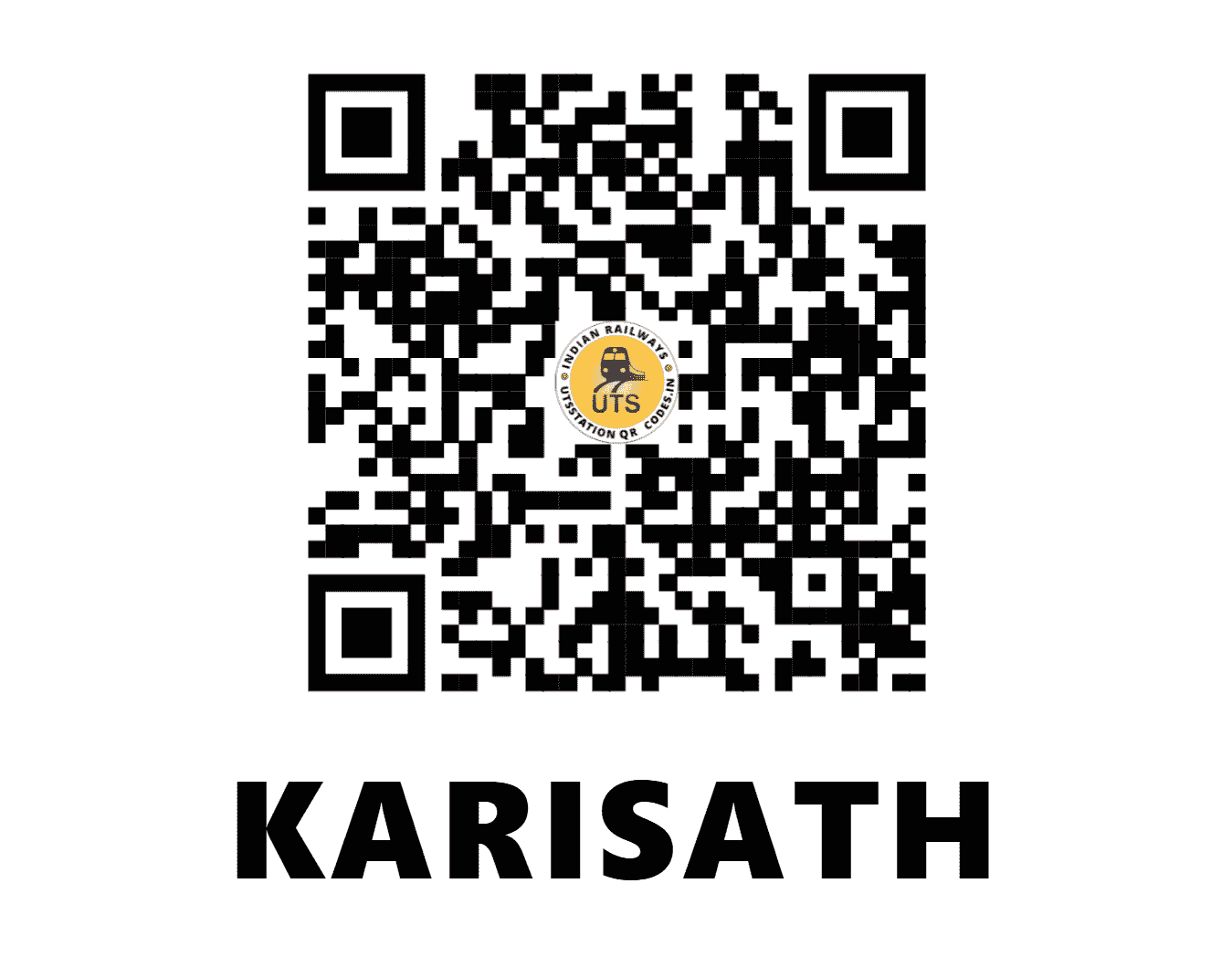 UTS QR Code for KARISATH - KRS - EC (BIHAR)