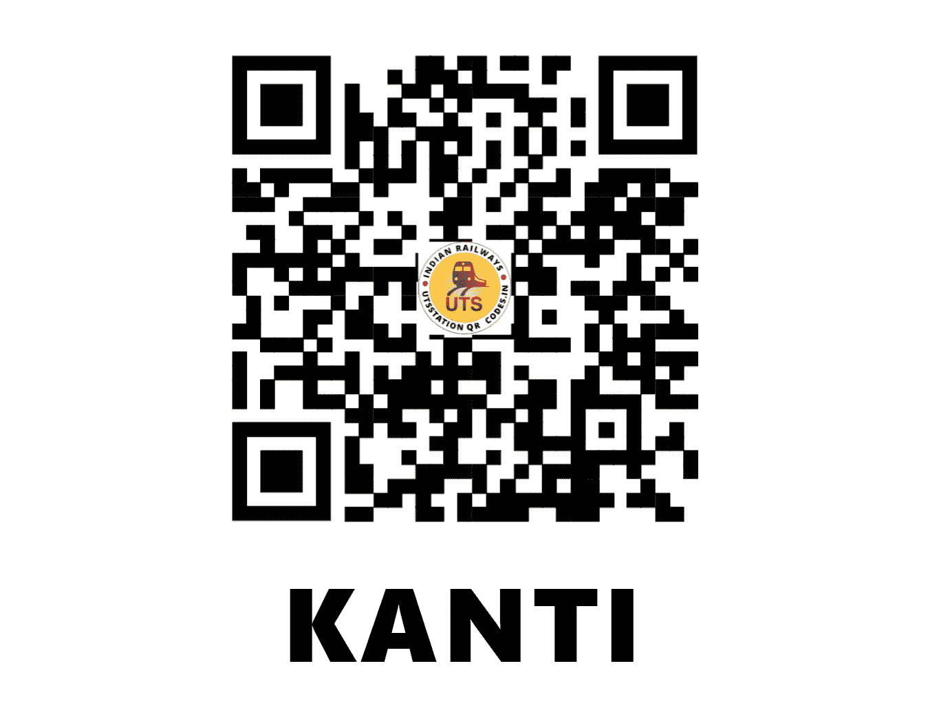 UTS QR Code for KANTI - KTI - EC (BIHAR)